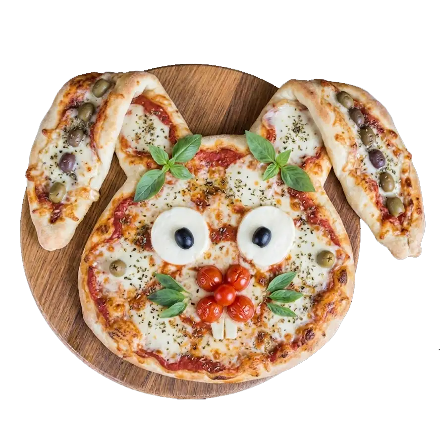 Pizza lapin margherita